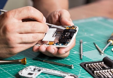 Repairing A Mobile Phone — Computer Repairs in Gold Coast, QLD